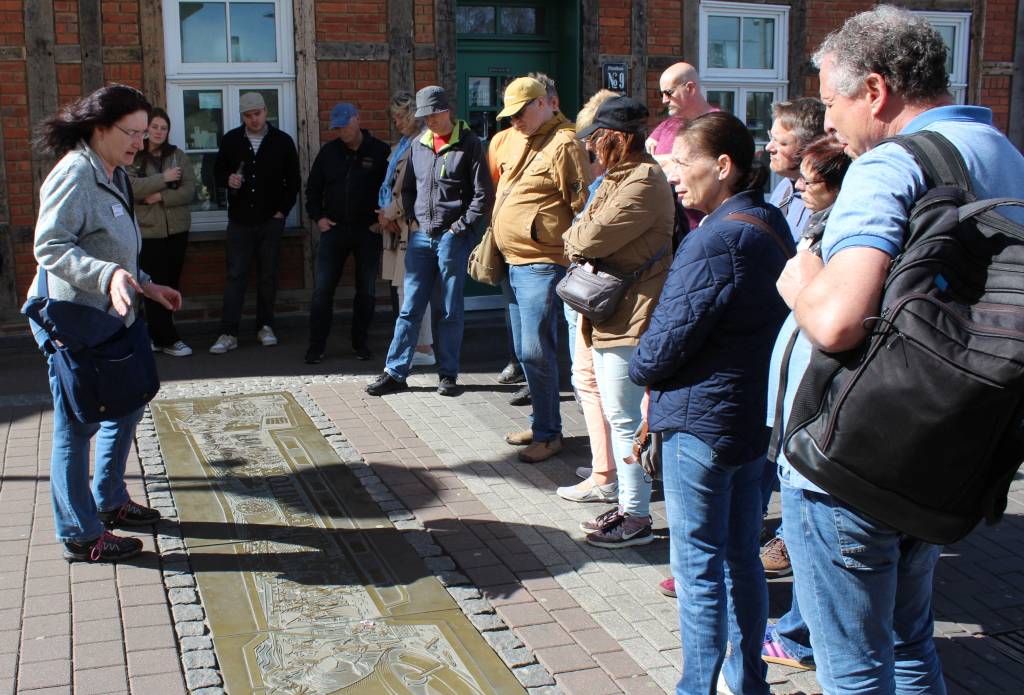 Foto einer Altstadtführung. Foto: Stadt RE