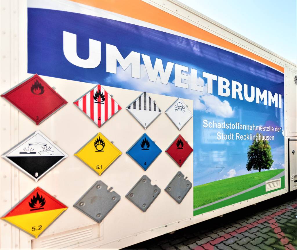 Der Umweltbrummi der KSR. Foto: Stadt RE