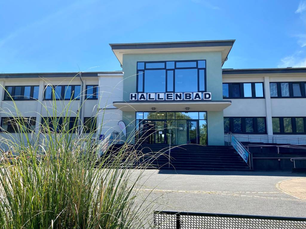 Das Hallenbad an der Herner Straße.