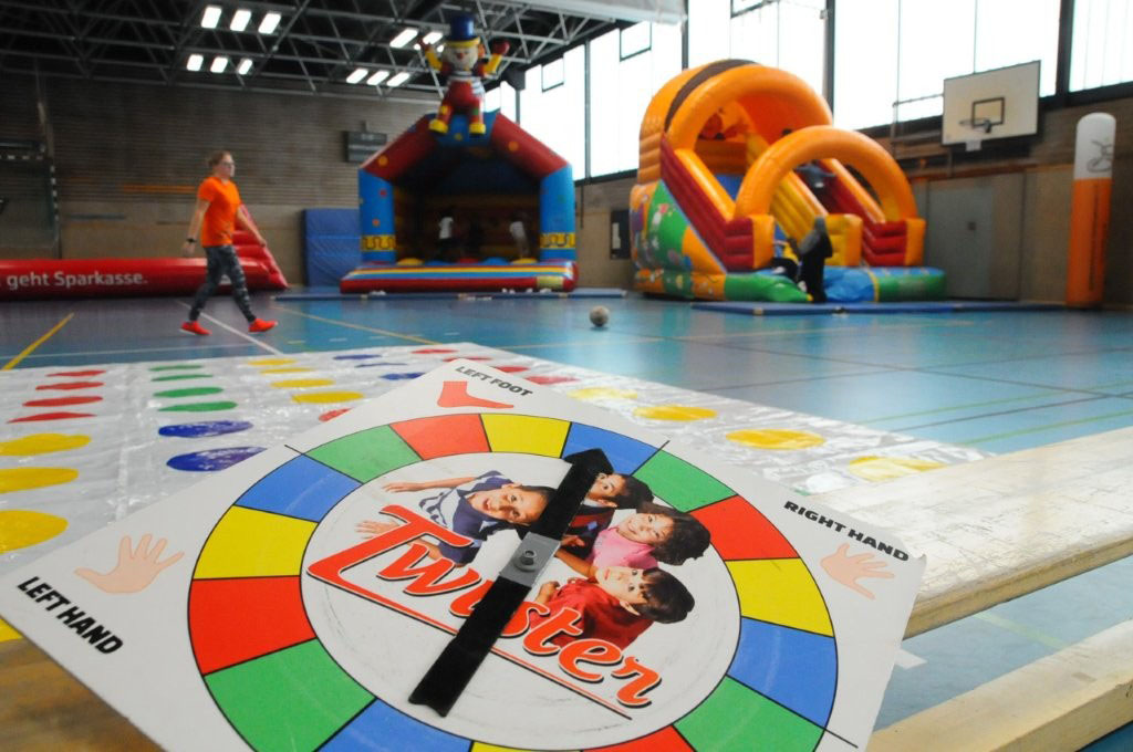 Spiel, Spaß und Bewegung im Sparkassen-Erlebnisland 