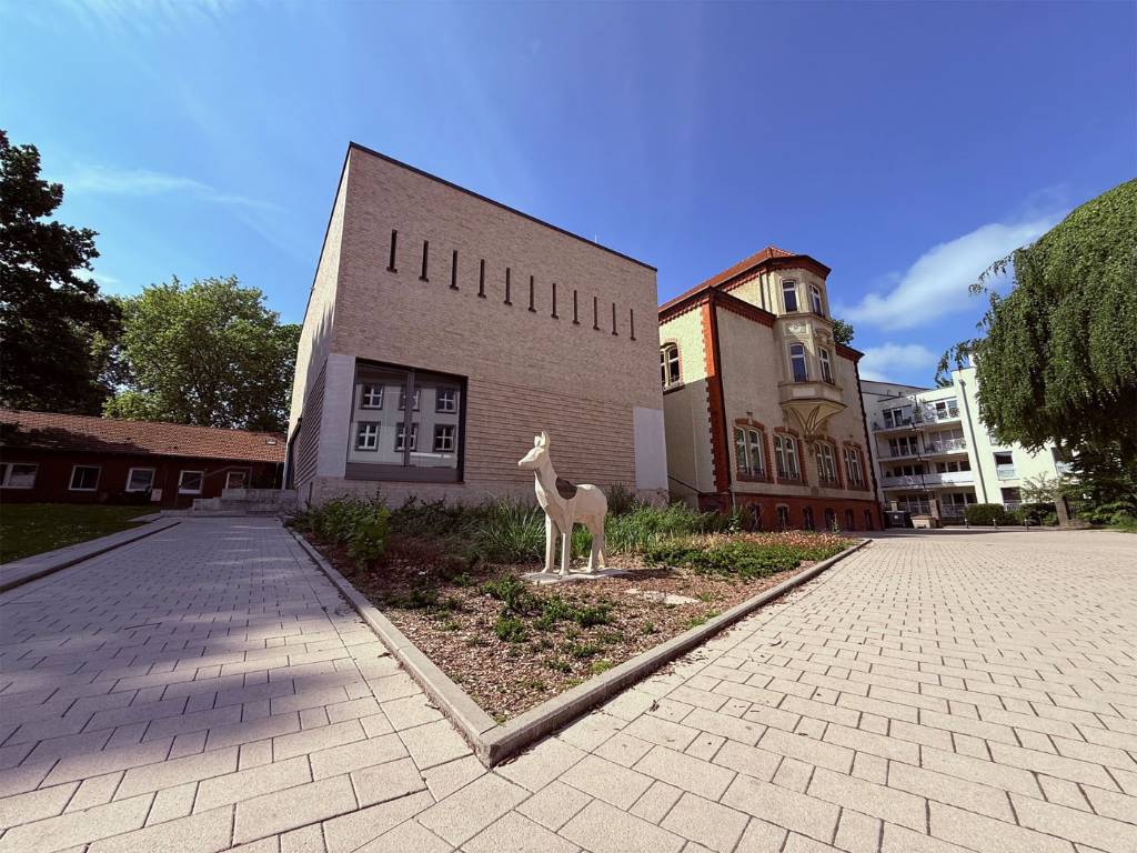Die städtische Musikschule im Willy-Brandt-Park.