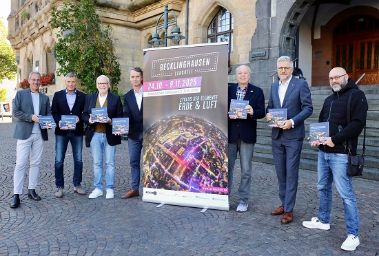 Pressefoto Recklinghausen leuchtet