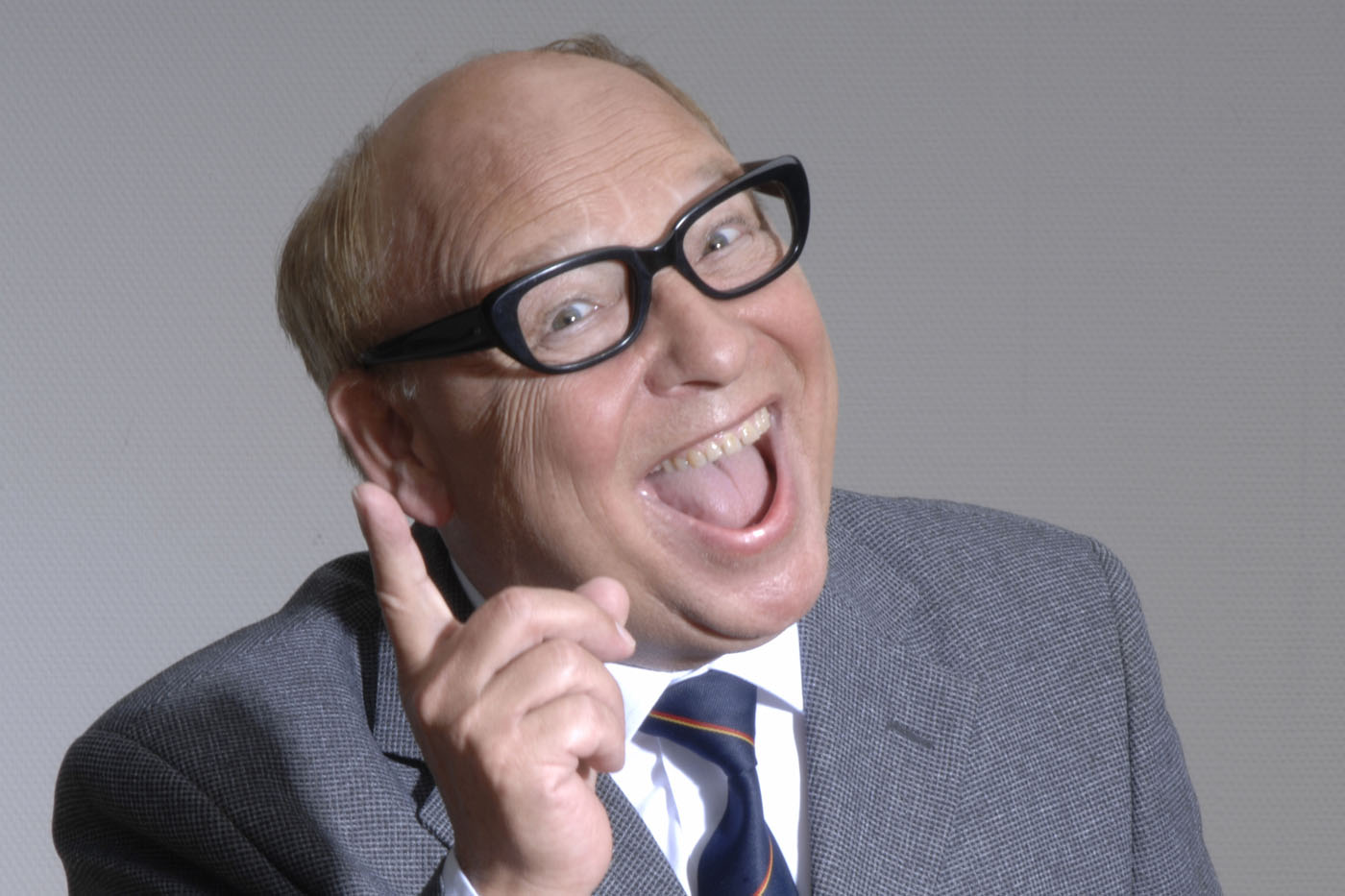 Hans Joachim Heist als Heinz Erhardt.