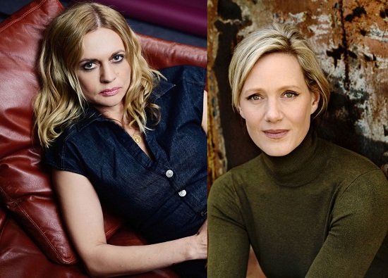 Schauspielerinnen Christine Sommer und Anna Schudt