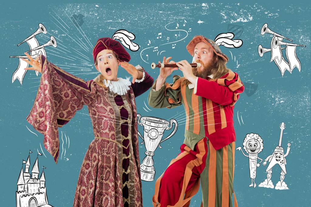 Pia & Nino retten das Schlossfest wird im B&uuml;rgerhaus S&uuml;d aufgef&uuml;hrt.