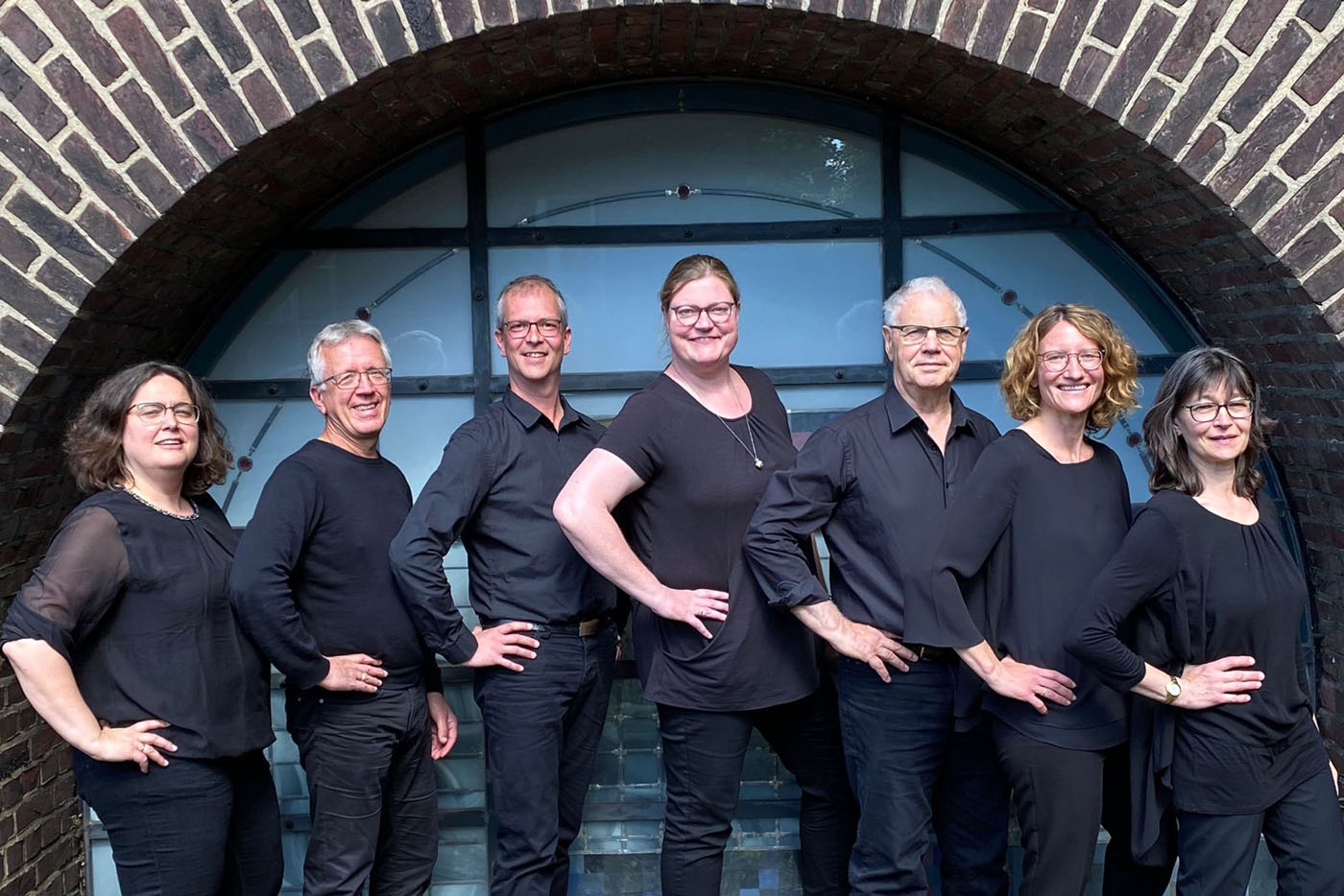 Das Ensemble &bdquo;Akkordeon M&uuml;nster&ldquo;.