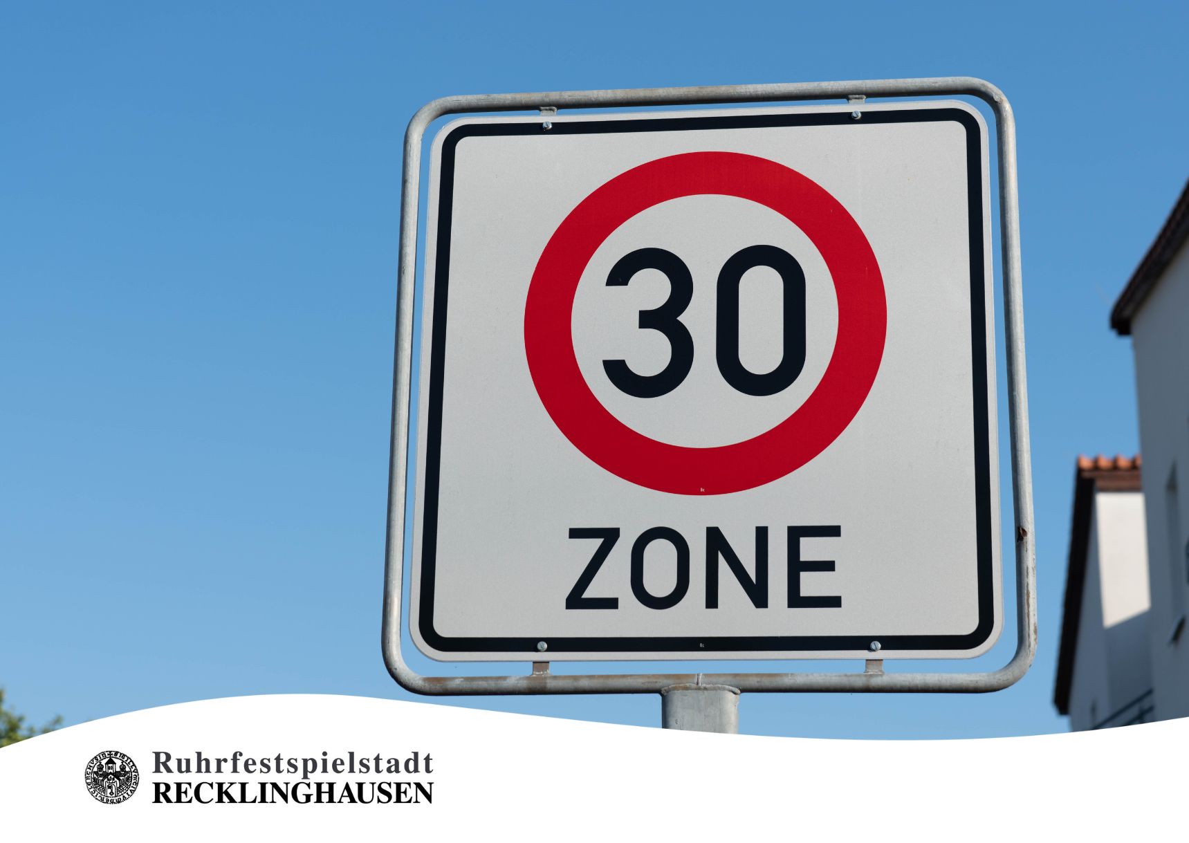 Symbolbild Tempo-30-Zone