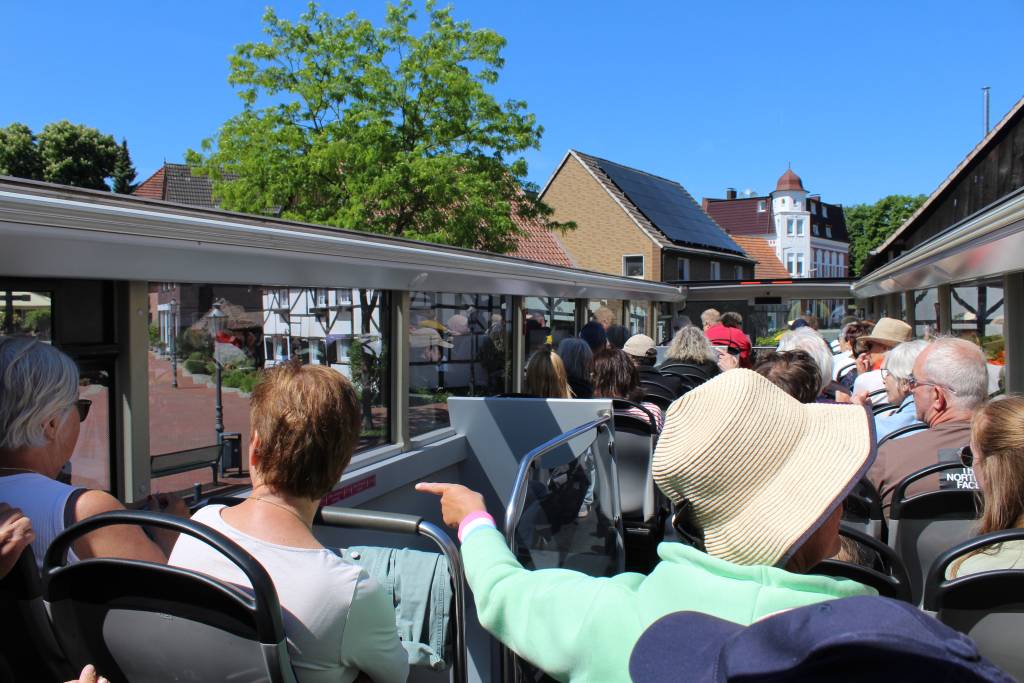 Blick vom Cabriobus. Foto: Stadt RE