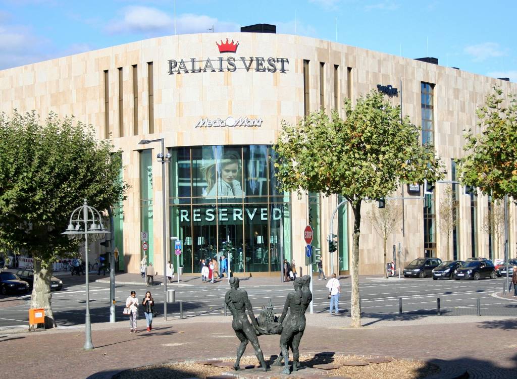 Das Einkaufszentrum Palais Vest ist ein wichtiger Baustein im Einzelhandelsangebot der Stadt Recklinghausen. Foto: Stadt RE