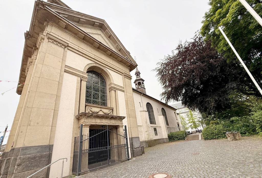 Die Gymnasialkirche in der Altstadt Recklinghausen. Foto Stadt RE