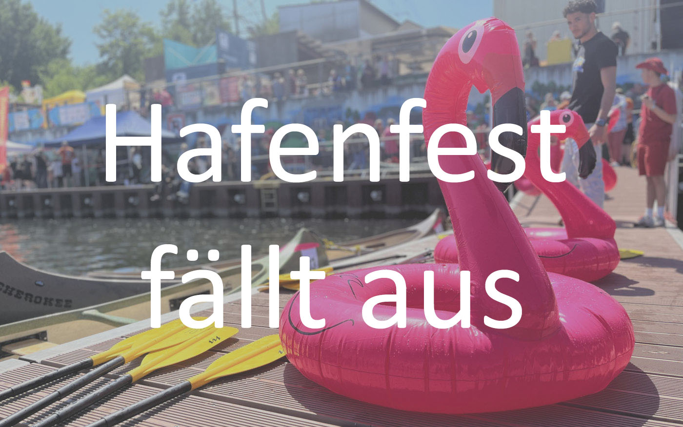 Das Hafenfest 2026 muss leider ausfallen.