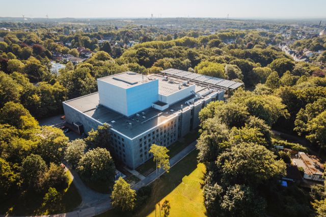 Das Ruhrfestspielhaus an der Otto-Burrmeister-Allee 1. Foto: Stadt RE