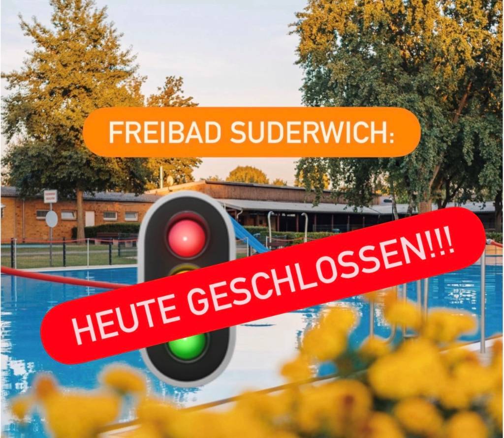 Freibad geschlossen