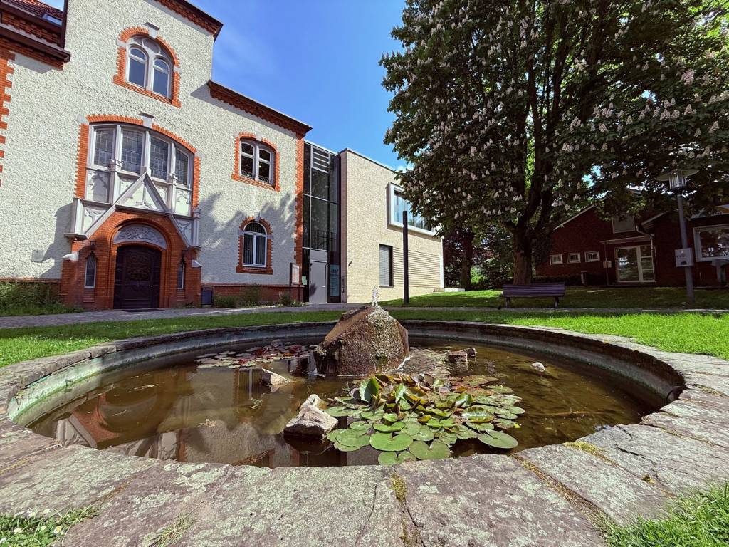 Die Musikschule Recklinghausen im Willy-Brandt-Park.