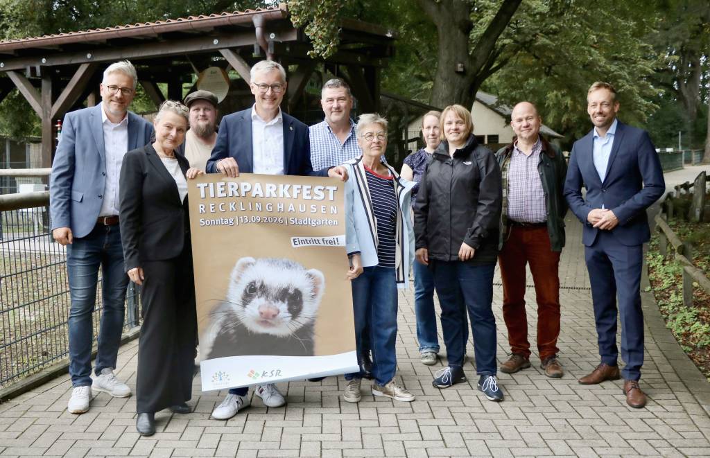 Vorstellung des Plakats zum Tierparkfest
