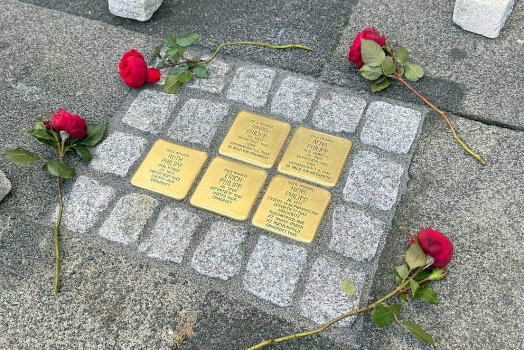 Am Oerweg (und an anderen Orten) in Recklinghausen wurden Stolpersteine zum Gedenken an Opfer des Nazi-Regimes verlegt.