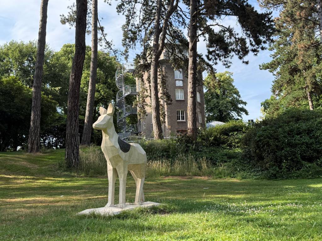 Die Sternwarte im Recklingh&auml;user Stadtgarten.