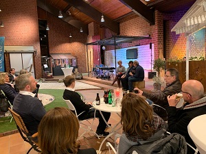 Barbara und Andreas Noga im Gespr&auml;ch mit Moderatorin Cordula Cebulla