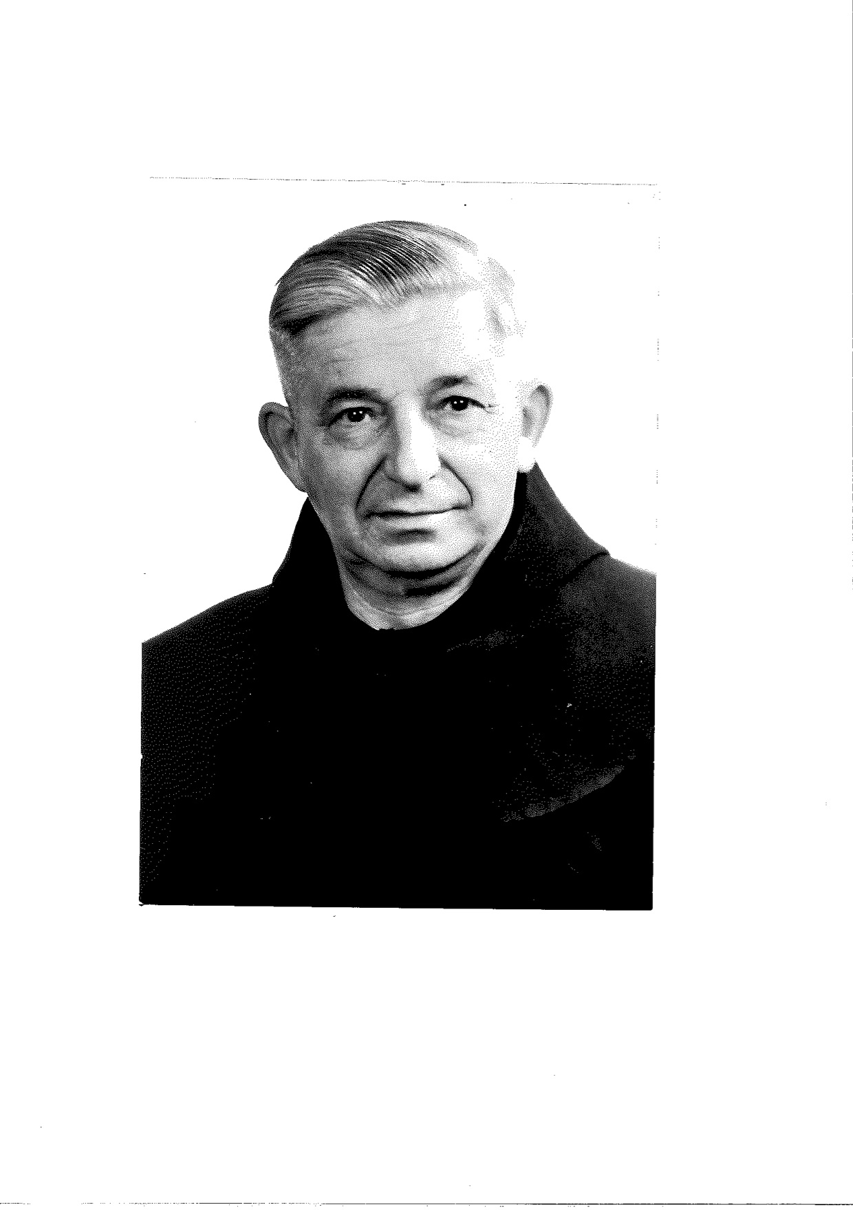 Hubert Gassmann (Foto: Franziskanerarchiv)