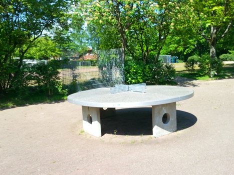 Tischtennisplatte