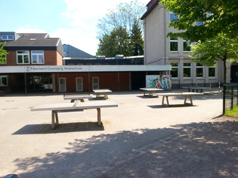 Schulhof Realschule Bernard Overberg