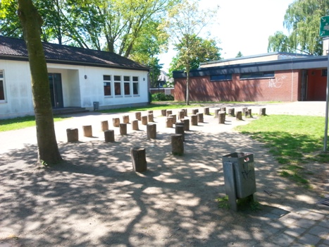 Schulhof Realschule Dietrich-Bonhoeffer