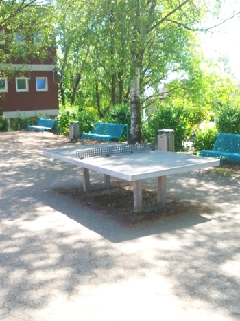 Schulhof Realschule Dietrich-Bonhoeffer