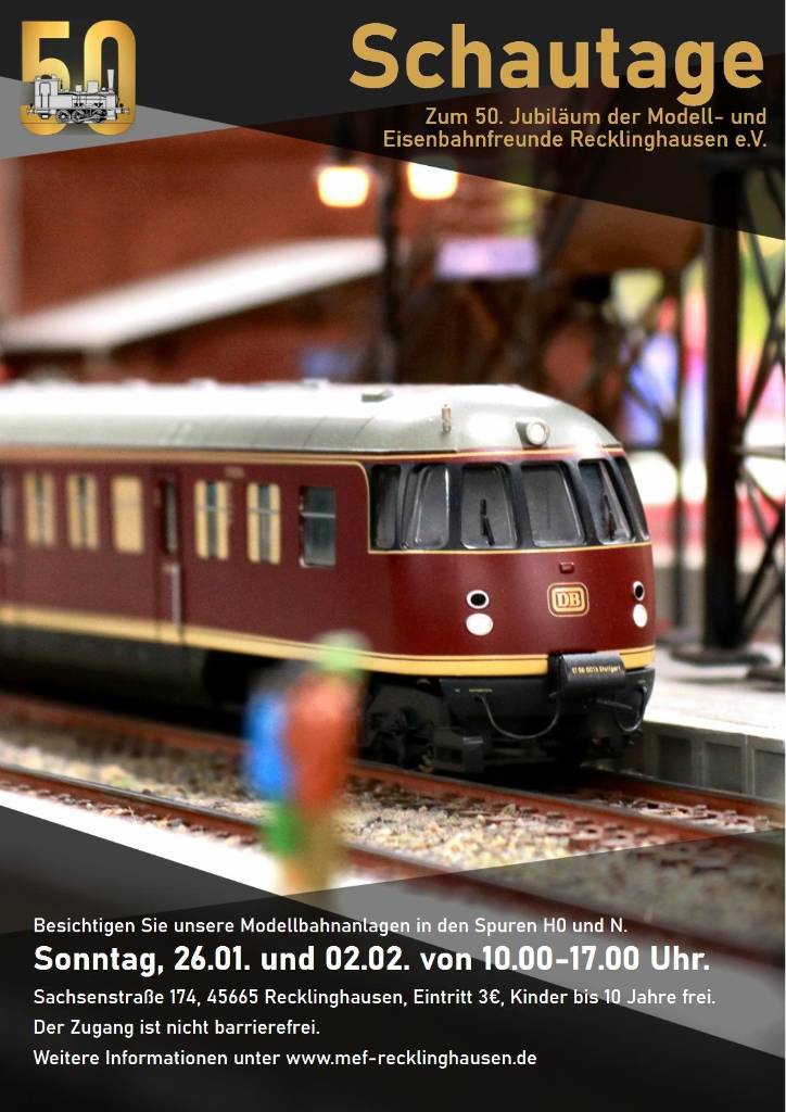 Schautag Modell- und Eisenbahnfreunde Recklinghausen e.V.