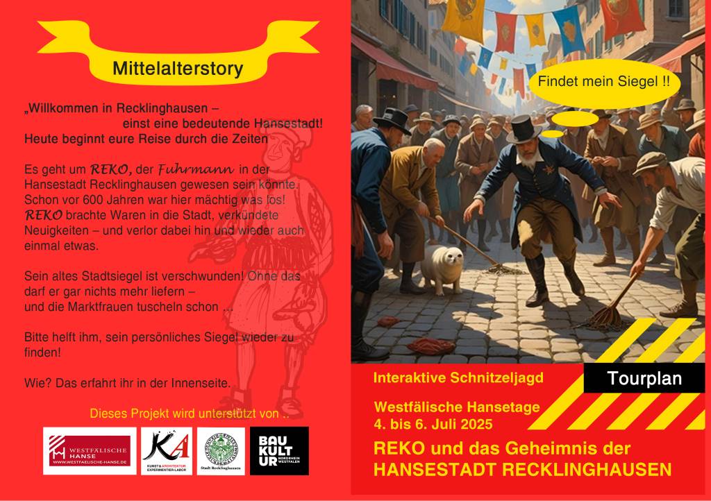 Historische Schnitzeljagd zu den Hansetagen Recklinghausen
