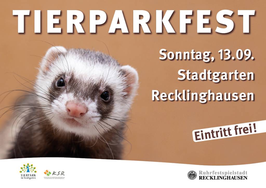 Werbeplakat Tierparkfest