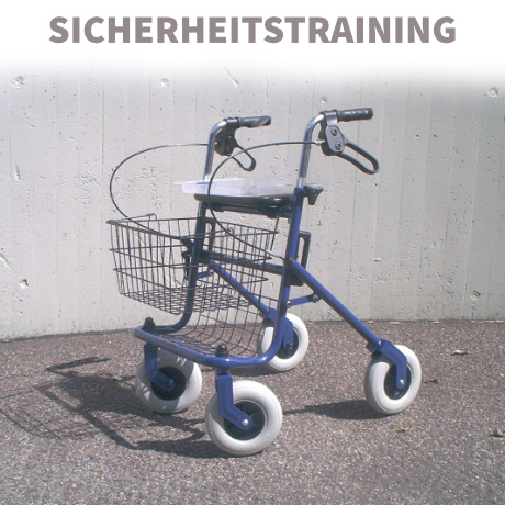 Auf dem Bild: Rollator