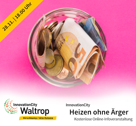 dem Bild: Geld im Glas