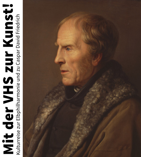 Auf dem Bild: Carl Johann Baehr - Bildnis des Malers Caspar David Friedrich