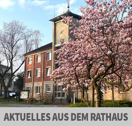 Auf dem Bild: Rathaus der Stadt Waltrop