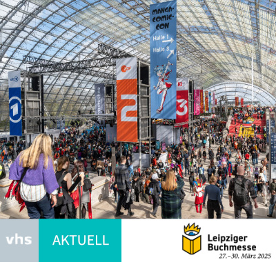  Auf dem Bild: Leipziger Buchmesse