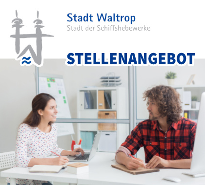 Auf dem Bild: Gespraech am Arbeitsplatz.