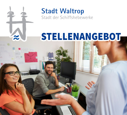 Auf dem Bild: Gespraech am Arbeitsplatz.