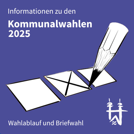 Auf dem Bild: Grafik mit Bleistift und Kreuz